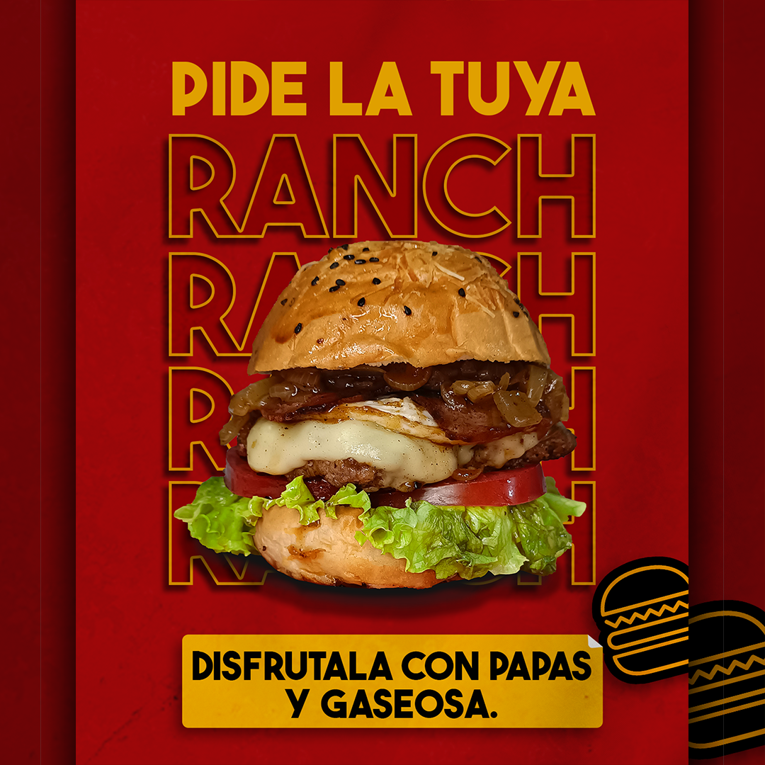 Creando piezas gráficas irresistibles: West Burger y su autenticidad familiar